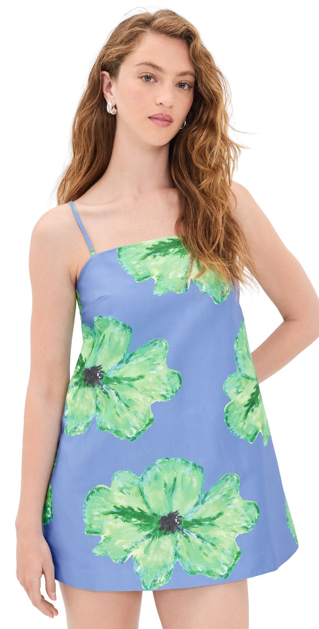 The Wolf Gang Palma Mini Dress Cornflower S