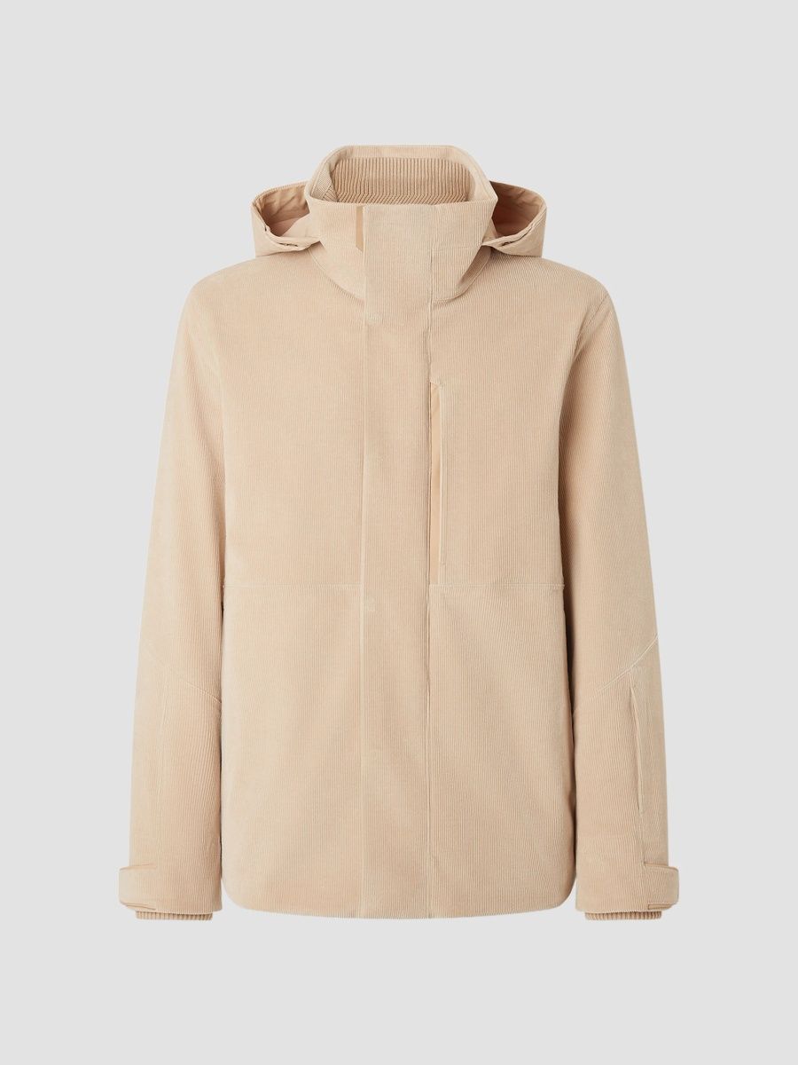ZEGNA Men's Cashco Ski Jacket - Light Beige - Size 38