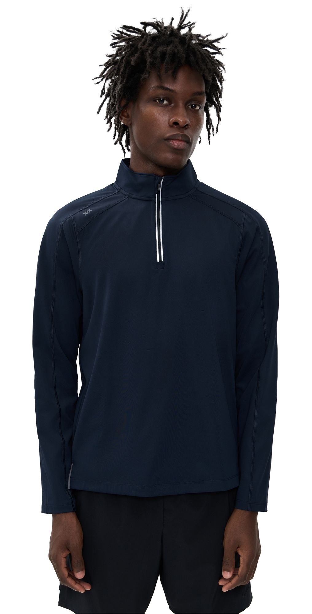 Rhone Rise Quarter Zip True Navy L