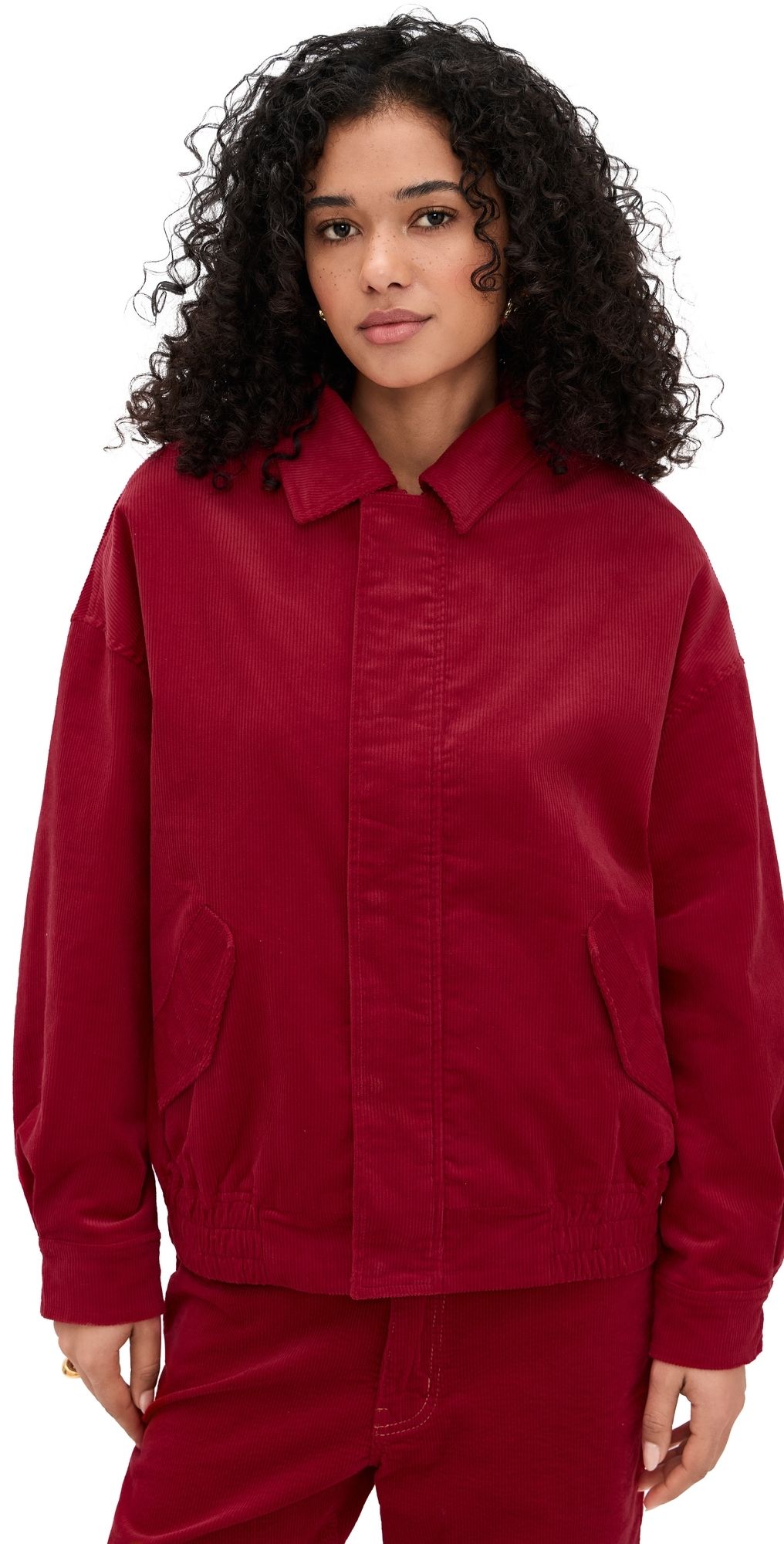 Lioness Kenny Bomber Jacket Crimson S