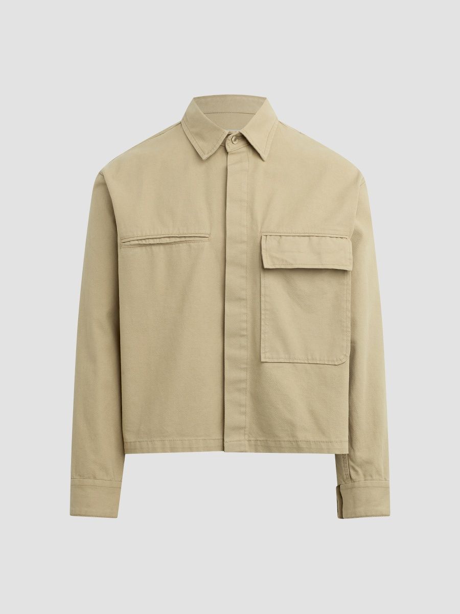 Hudson Jeans Men's Cotton Twill Pocket Shirt Jacket - Winston - Size XXL
