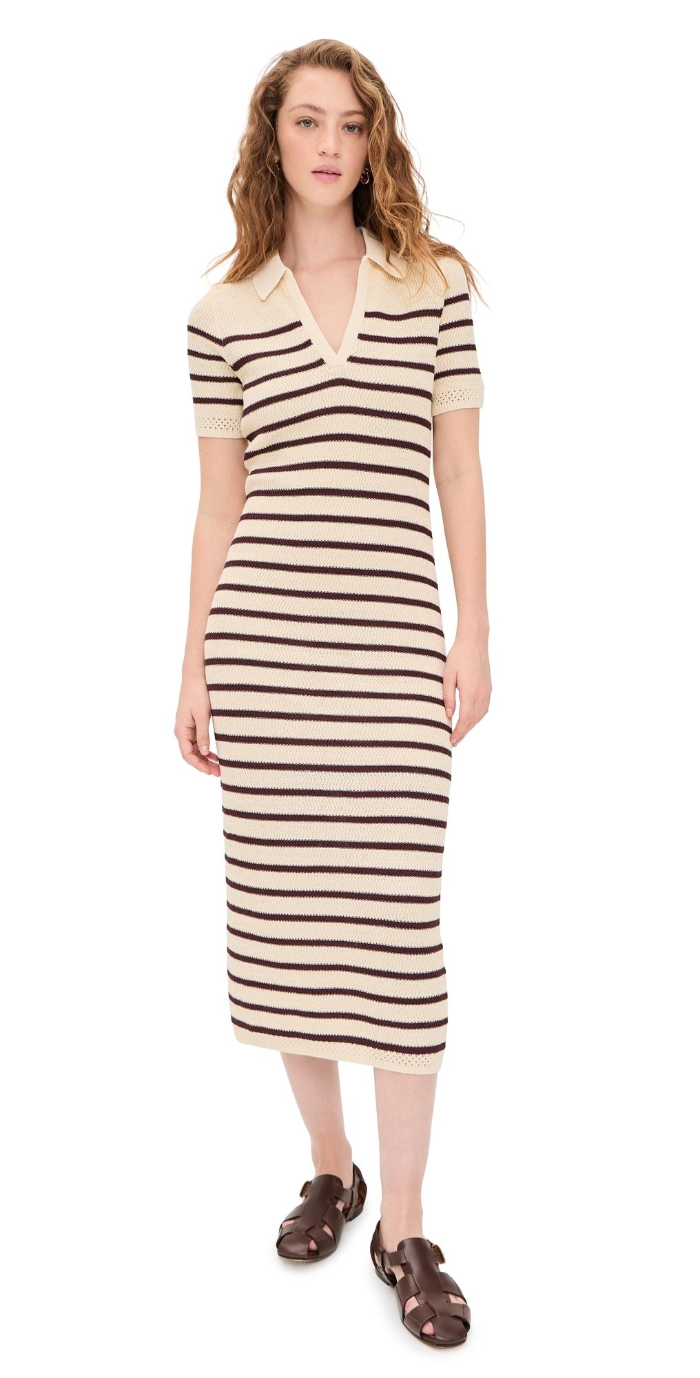 rag & bone Costi Polo Dress Ivory S