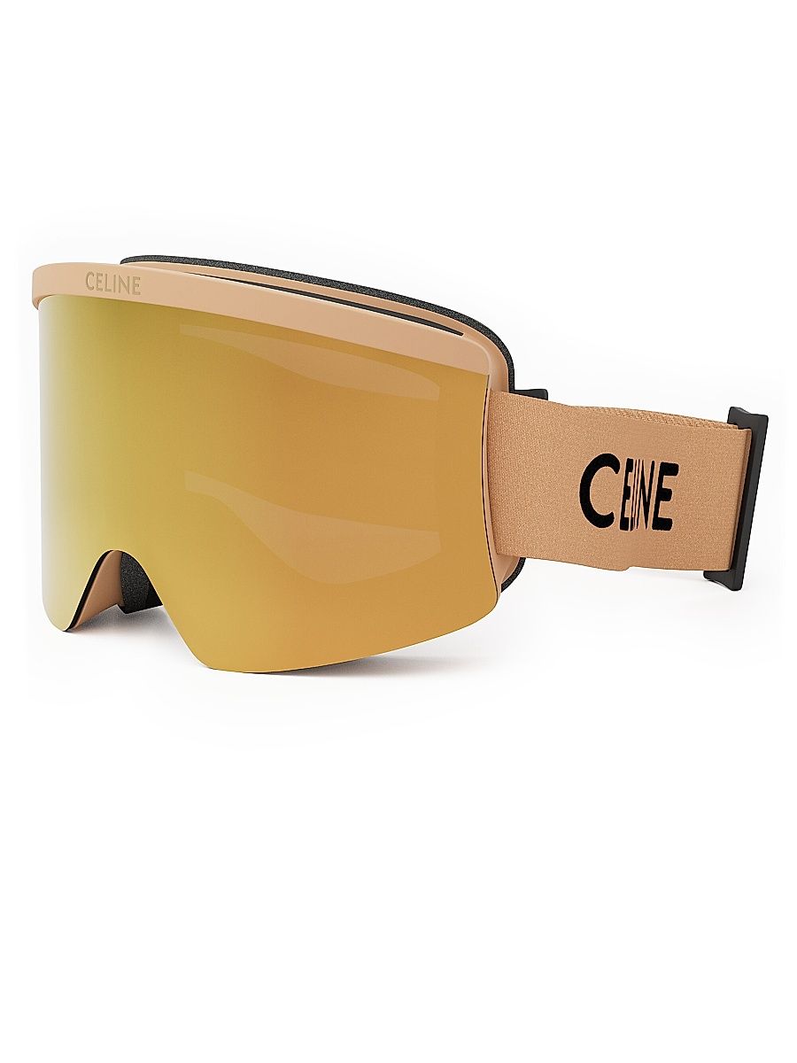 Women's Ski Mask Goggles - Yellow Beige