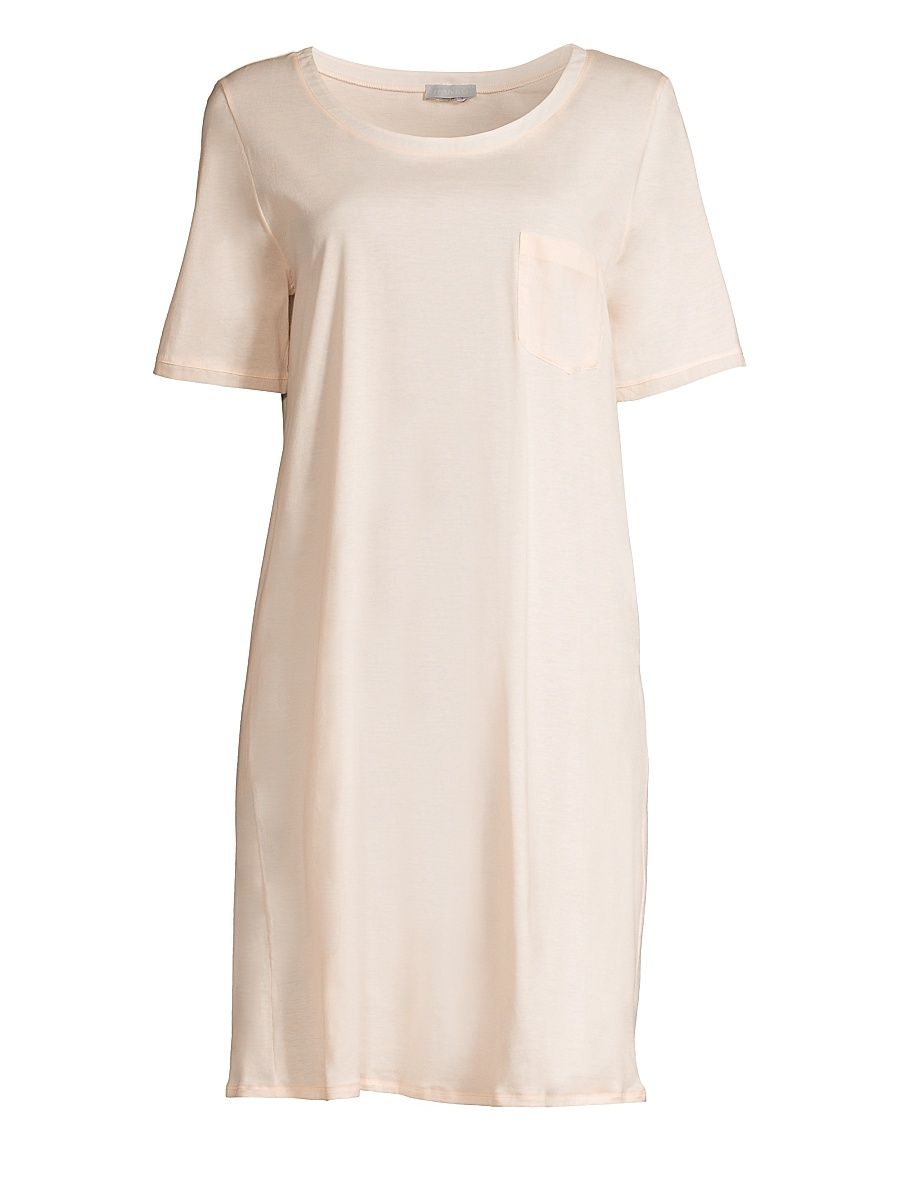 Women's Cotton Deluxe Sleepshirt - Crystal Pink - Size XL