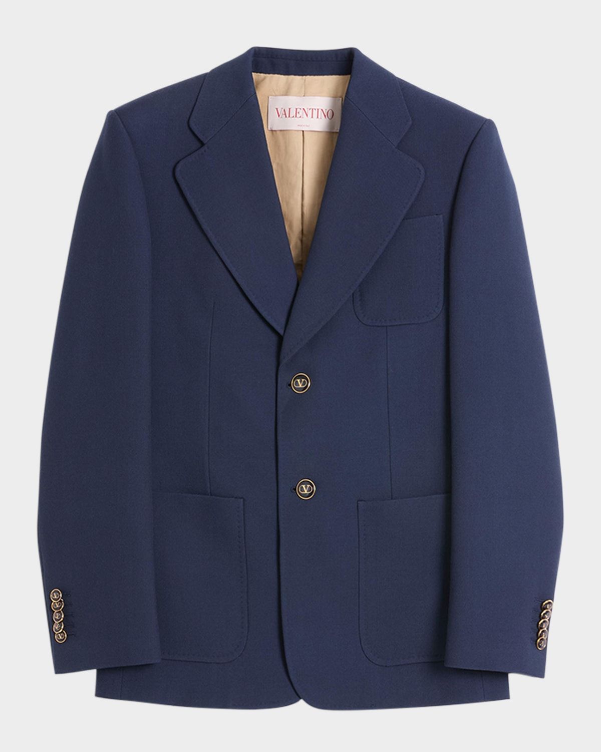 Men & apos;s VLogo Gabardine Sport Coat