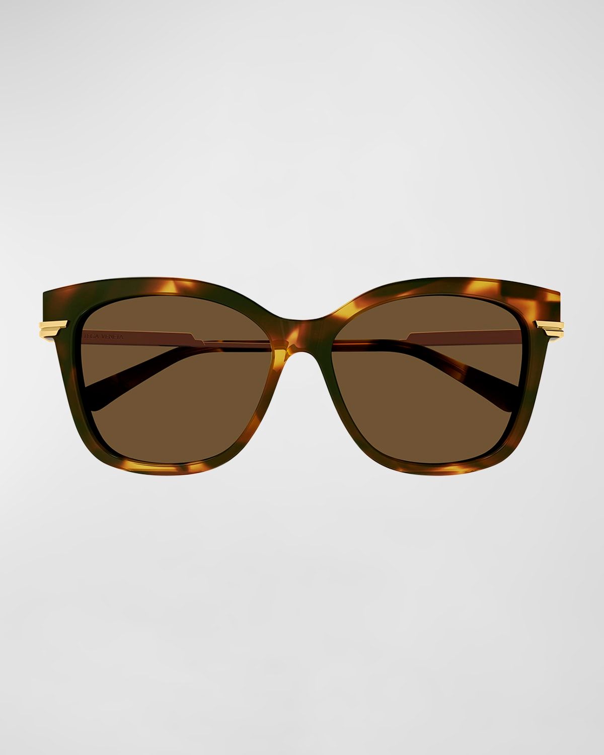 Engraved Logo Acetate & Metal Cat-Eye Sunglasses