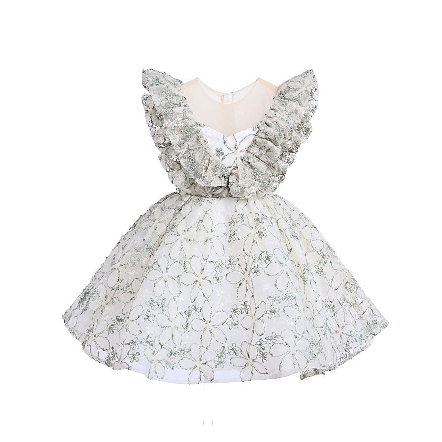 Little Girl's & Girl's Honeydale Dress - Green - Size 11