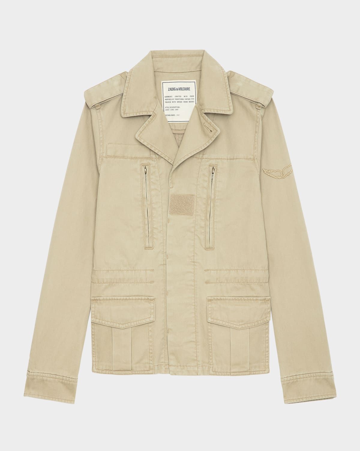 Klimi Washed Cotton Parka