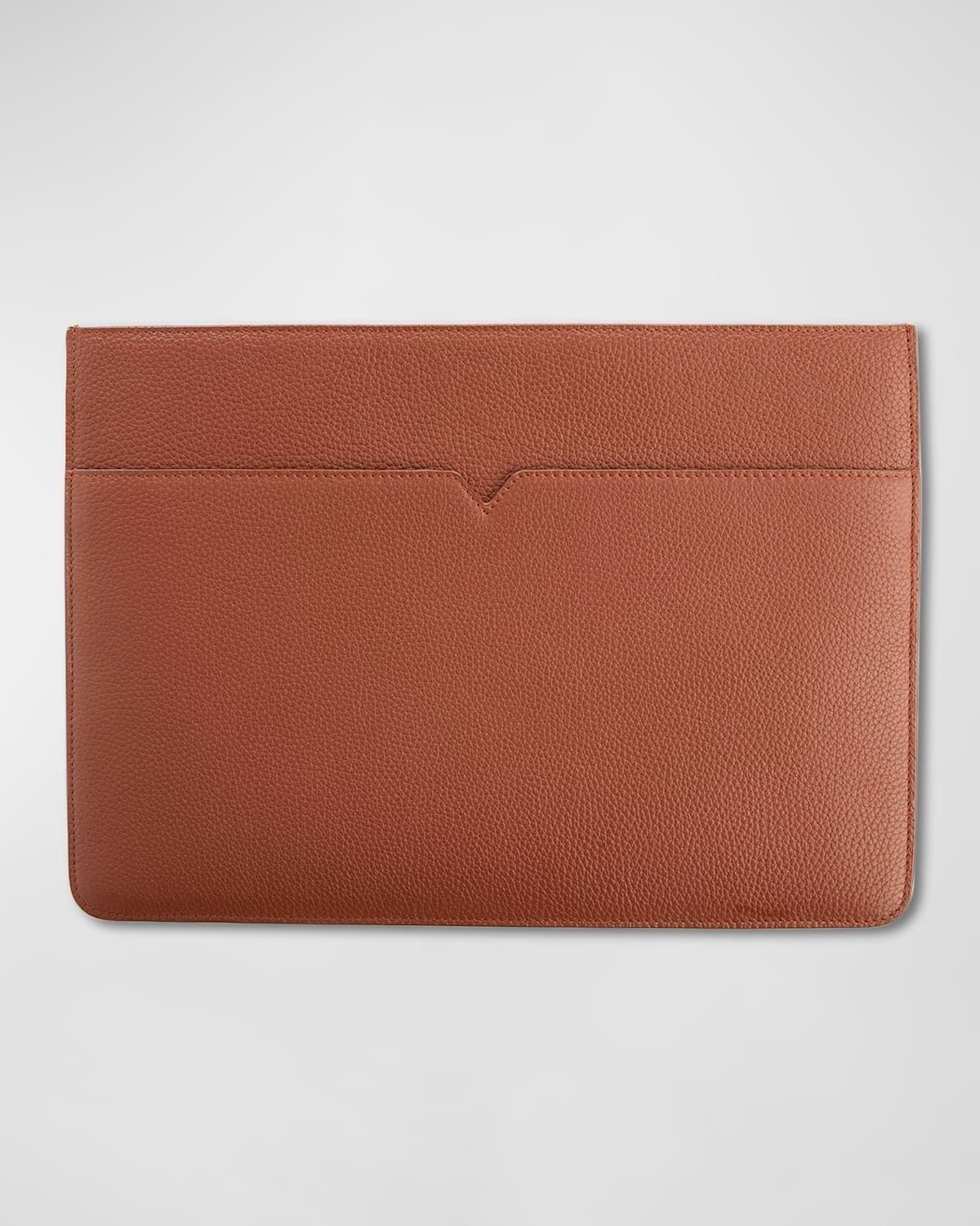 Personalized Leather 13" Laptop Sleeve