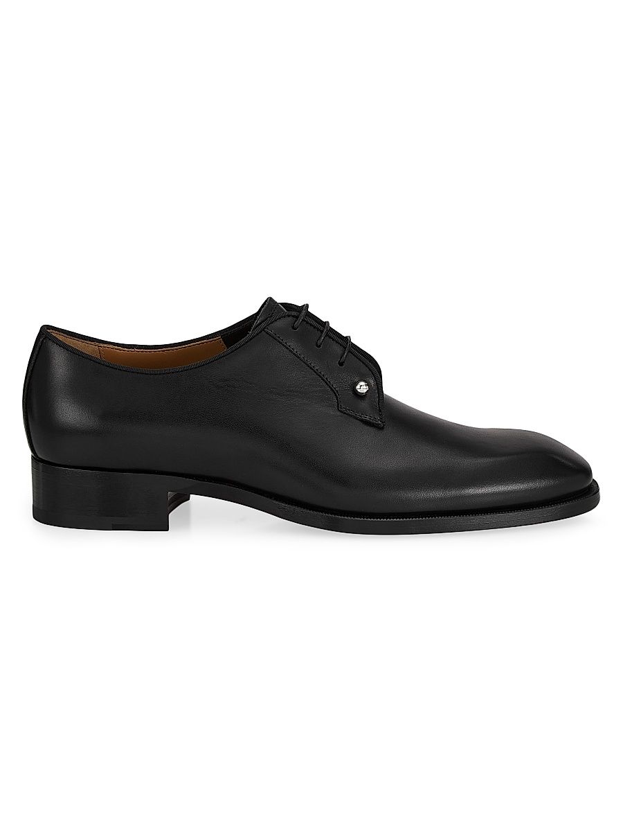 Men's Chambeliss Leather Oxfords - Black - Size 13