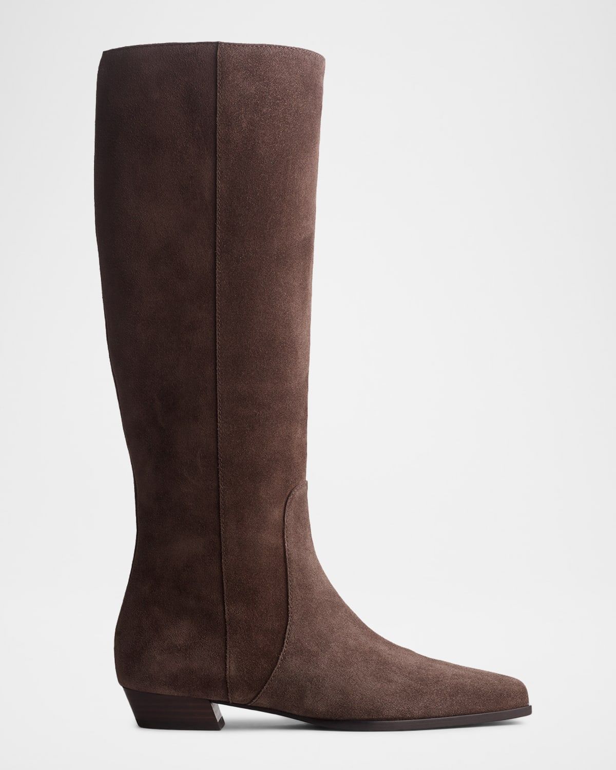 35mm Joni Suede Knee-High Boots