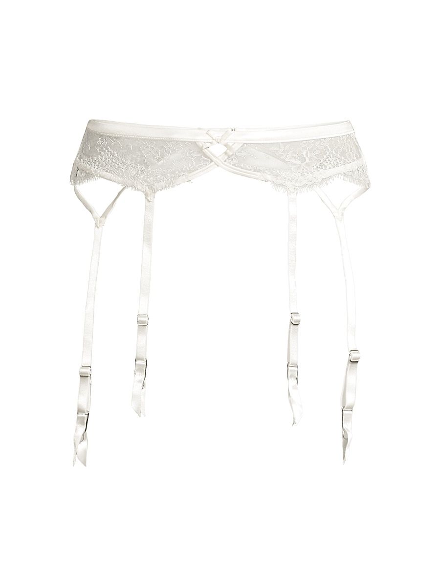 Women's Frankie Lace Garter - Ivory - Size XS