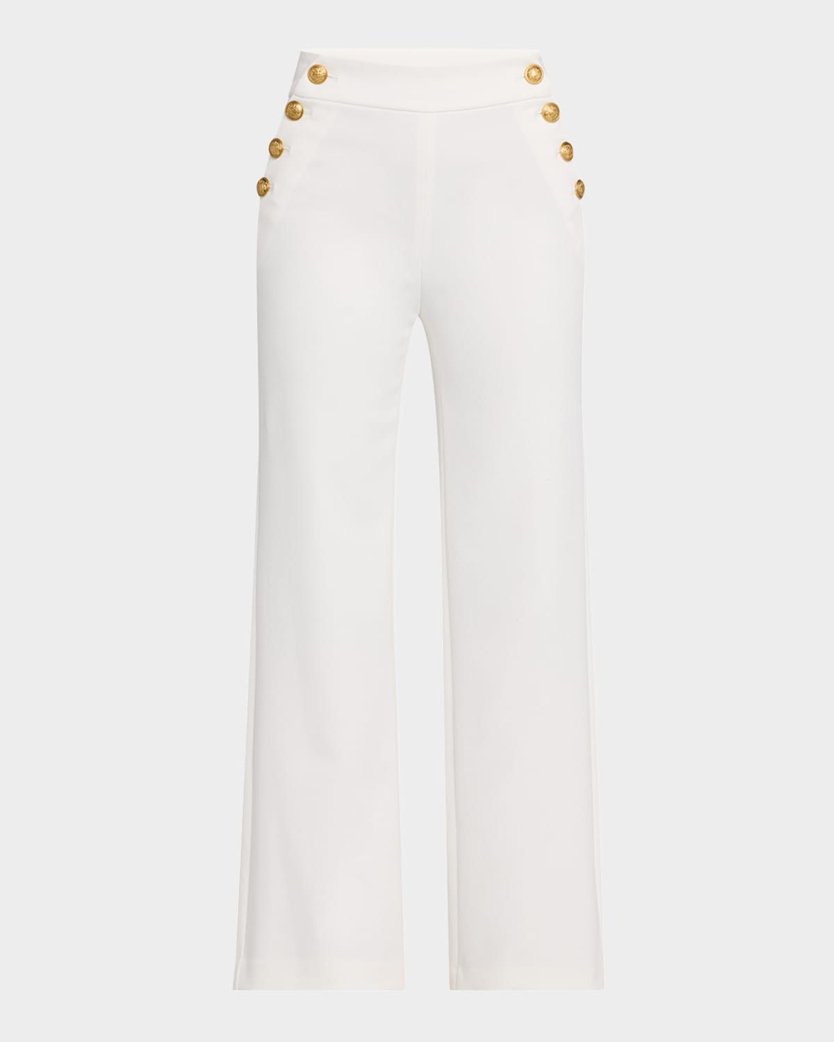 Narin High-Rise Buttoned Pants