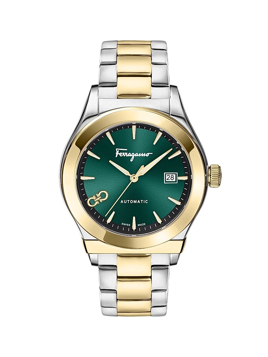 Men's 1927 Automatic Two-Tone Stainless Steel Bracelet Watch/42MM - Two Tone