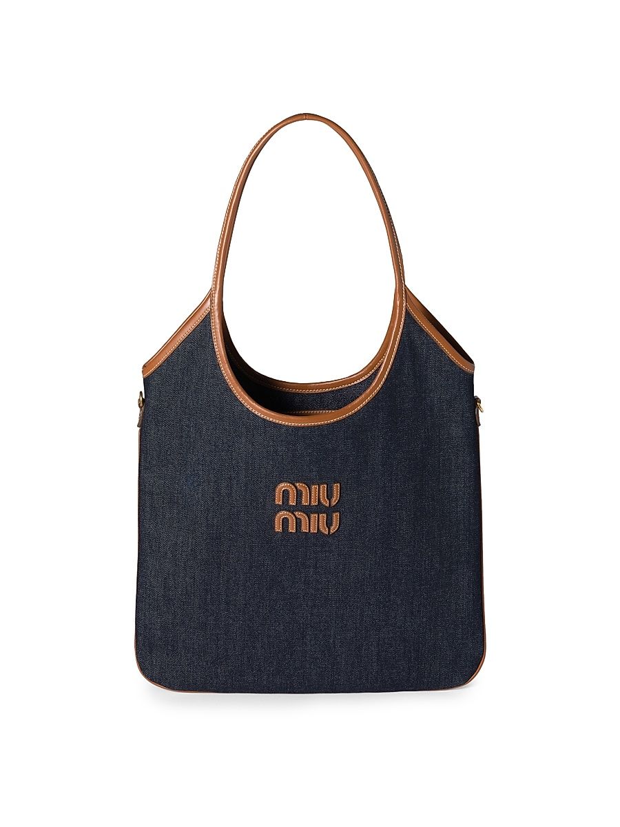 Women's Ivy Denim Shoulder Bag - Blue