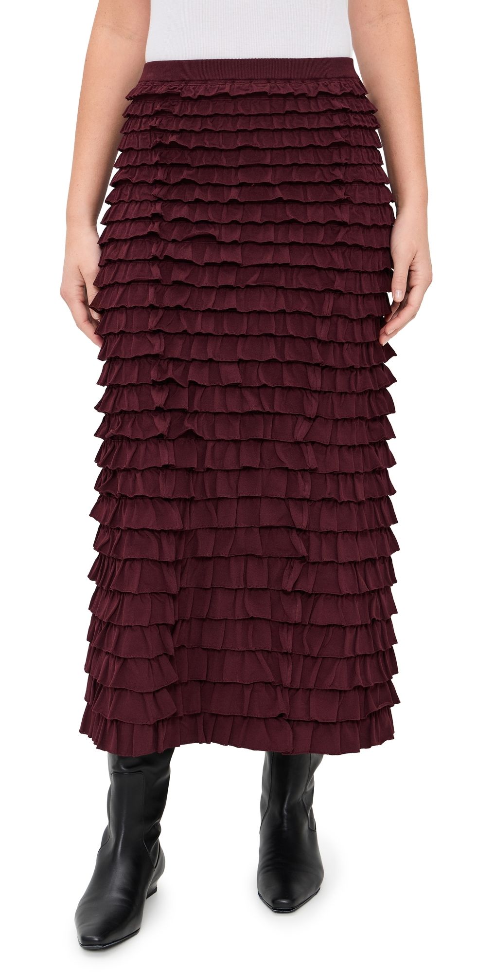 Ulla Johnson Mimi Skirt Claret P