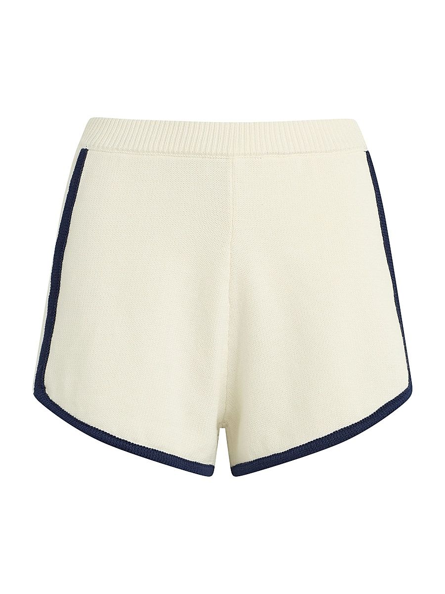 Women's The Romie Cotton Knit Shorts - Milk - Size XS