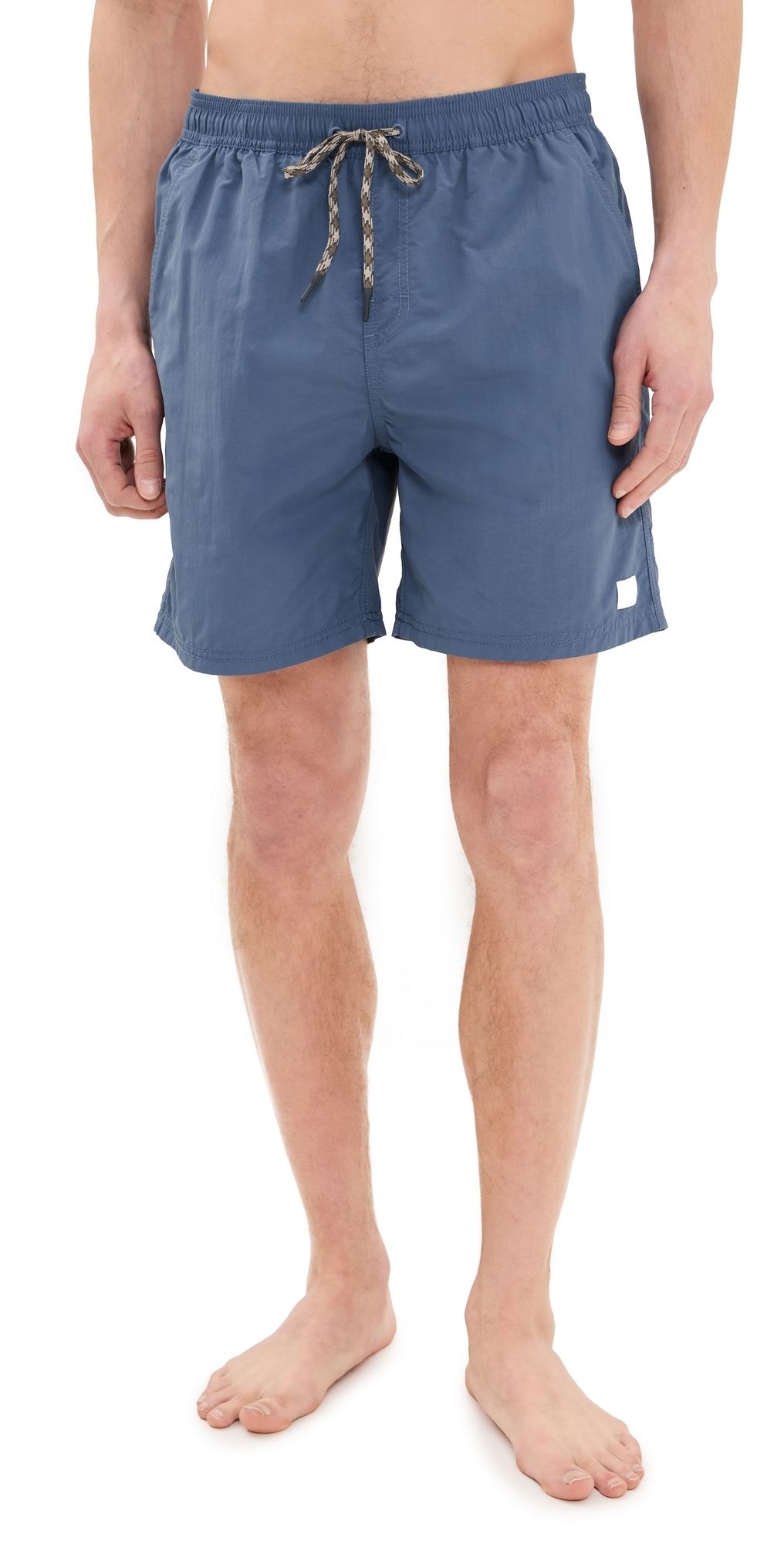 Katin Poolside Volley Swim Trunks 7 Washed Blue L