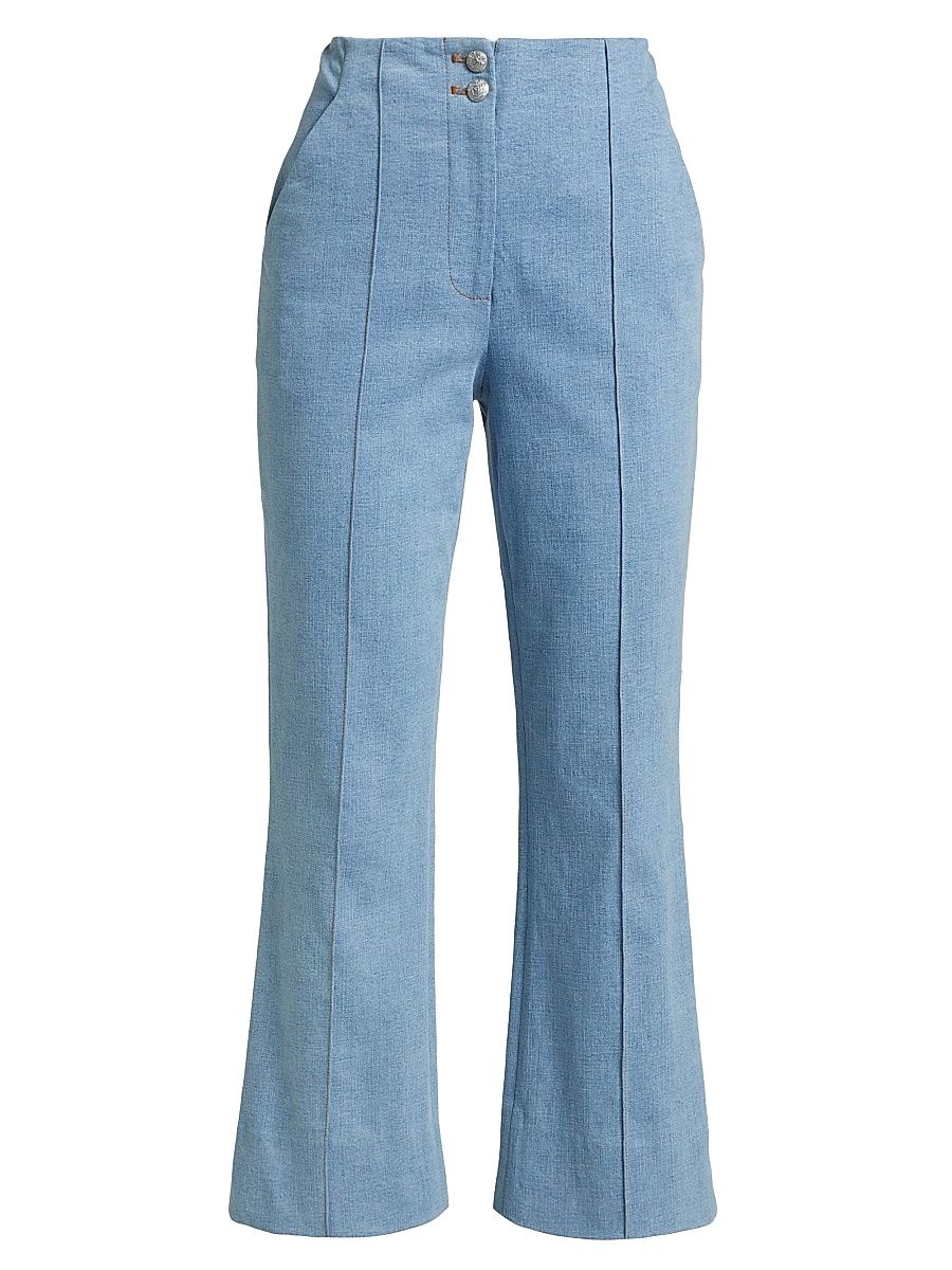 Women's Kean Crop Denim Pants - Iceberg - Size 6