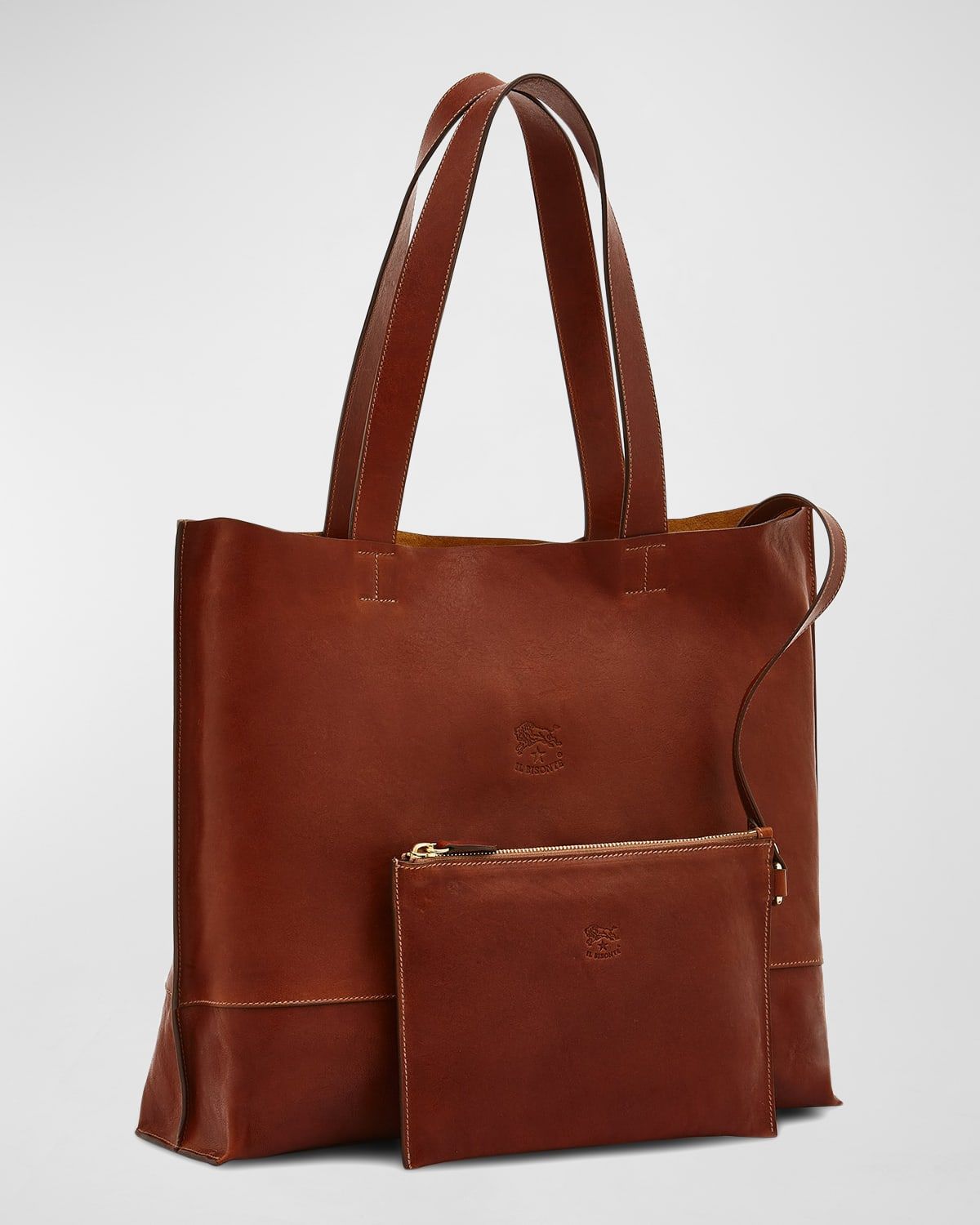 Valentina Vachetta Leather Tote Bag