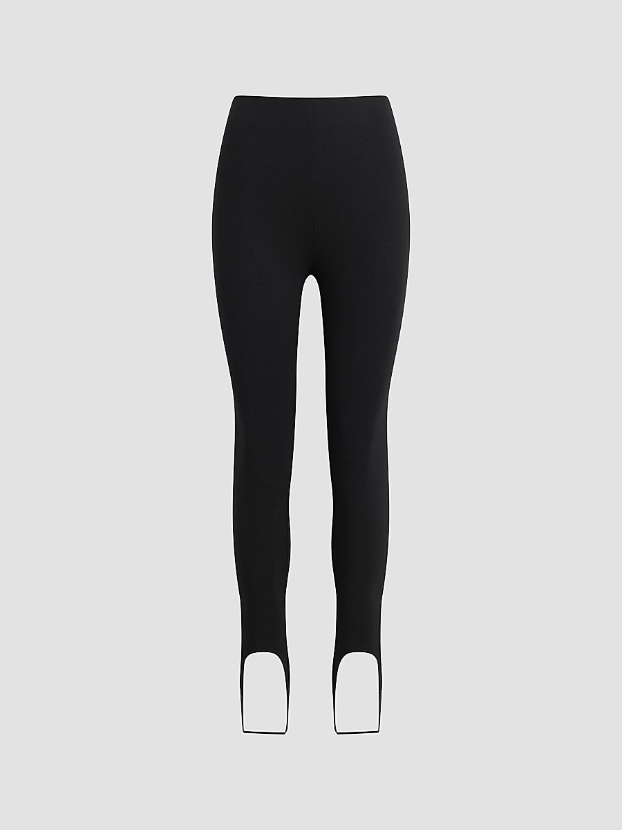 Women's The Stirrup Pants - Black - Size 10