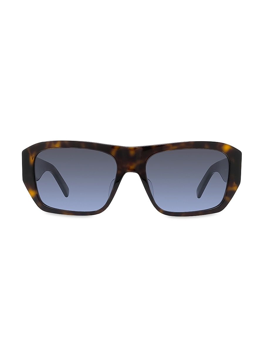 Women's 4G Geometric Sunglasses - Dark Havana