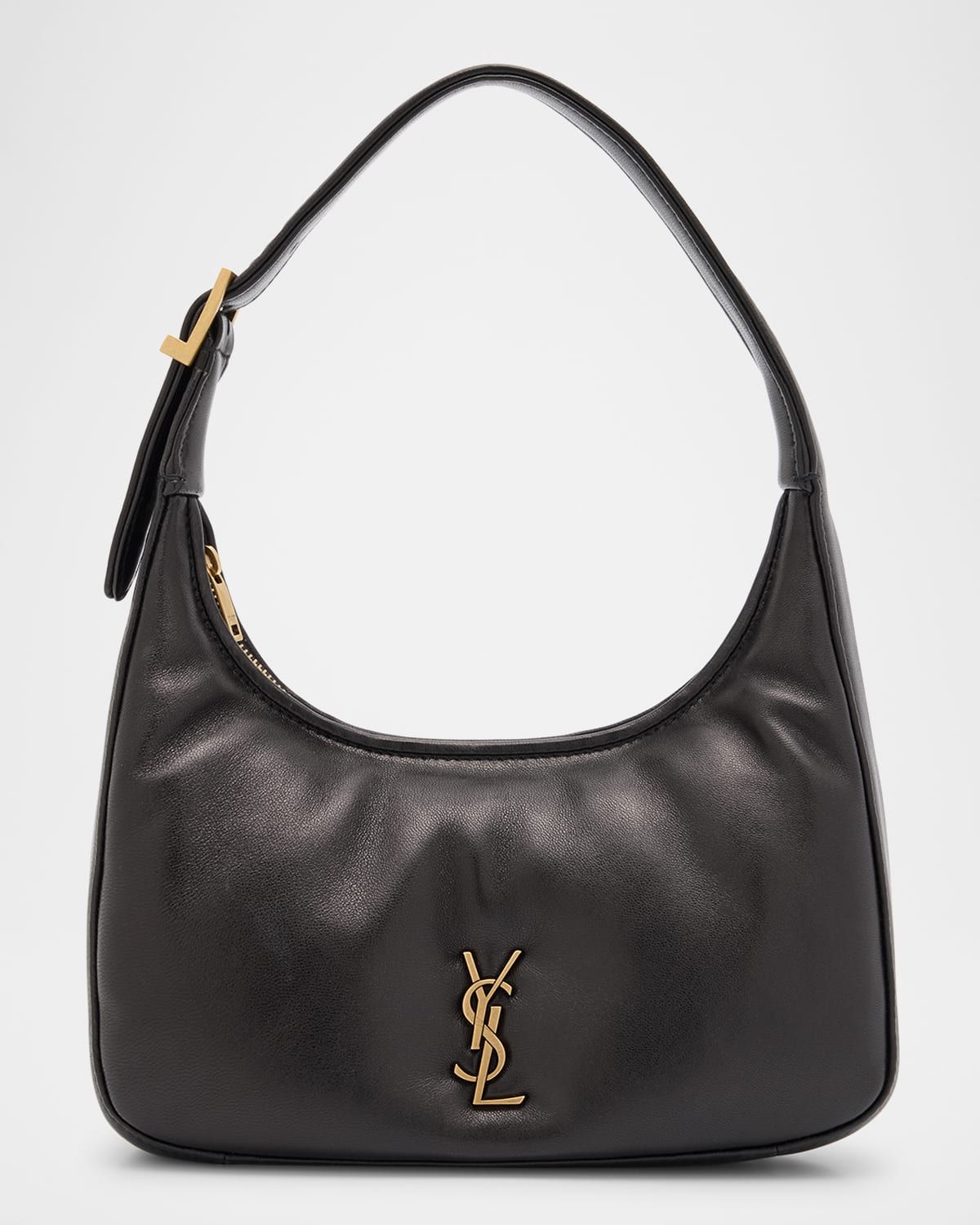 Calypso Mini YSL Shoulder Bag in Plunged Lambskin