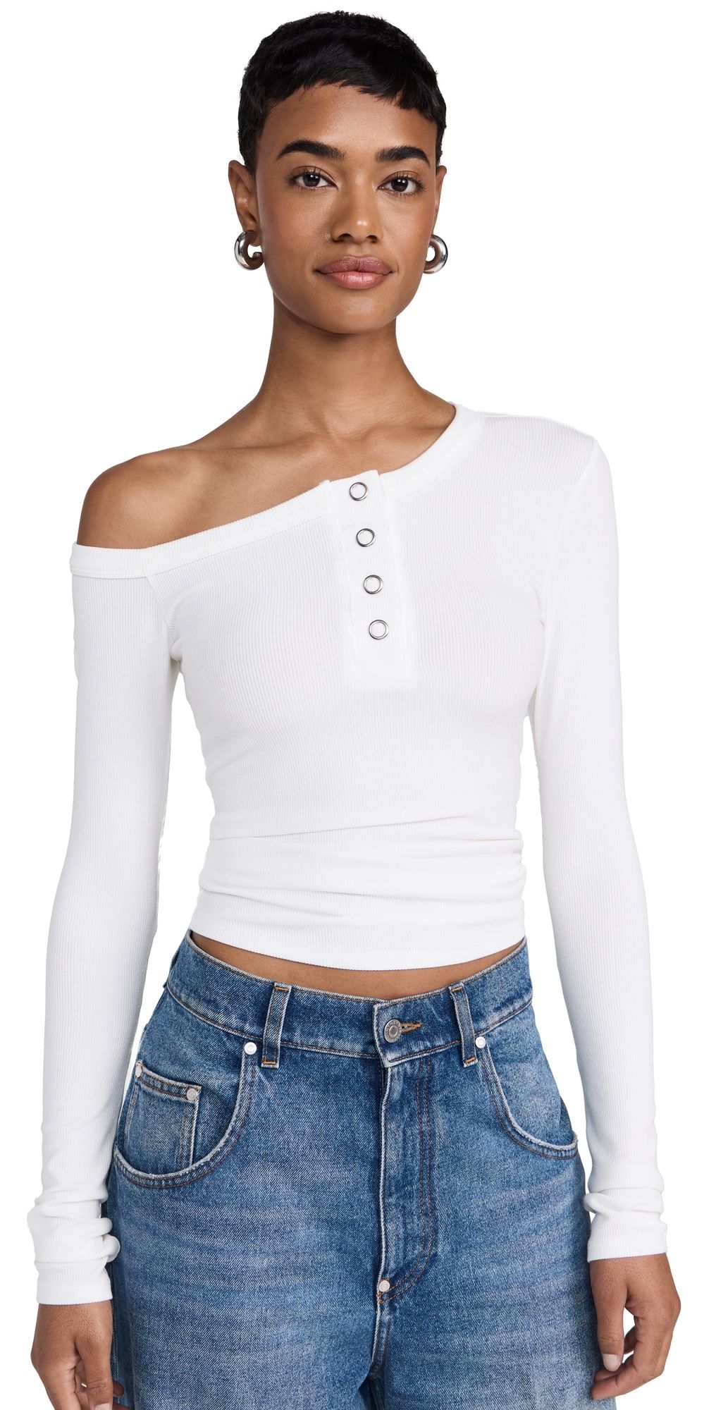 The Line by K Harley Top White S