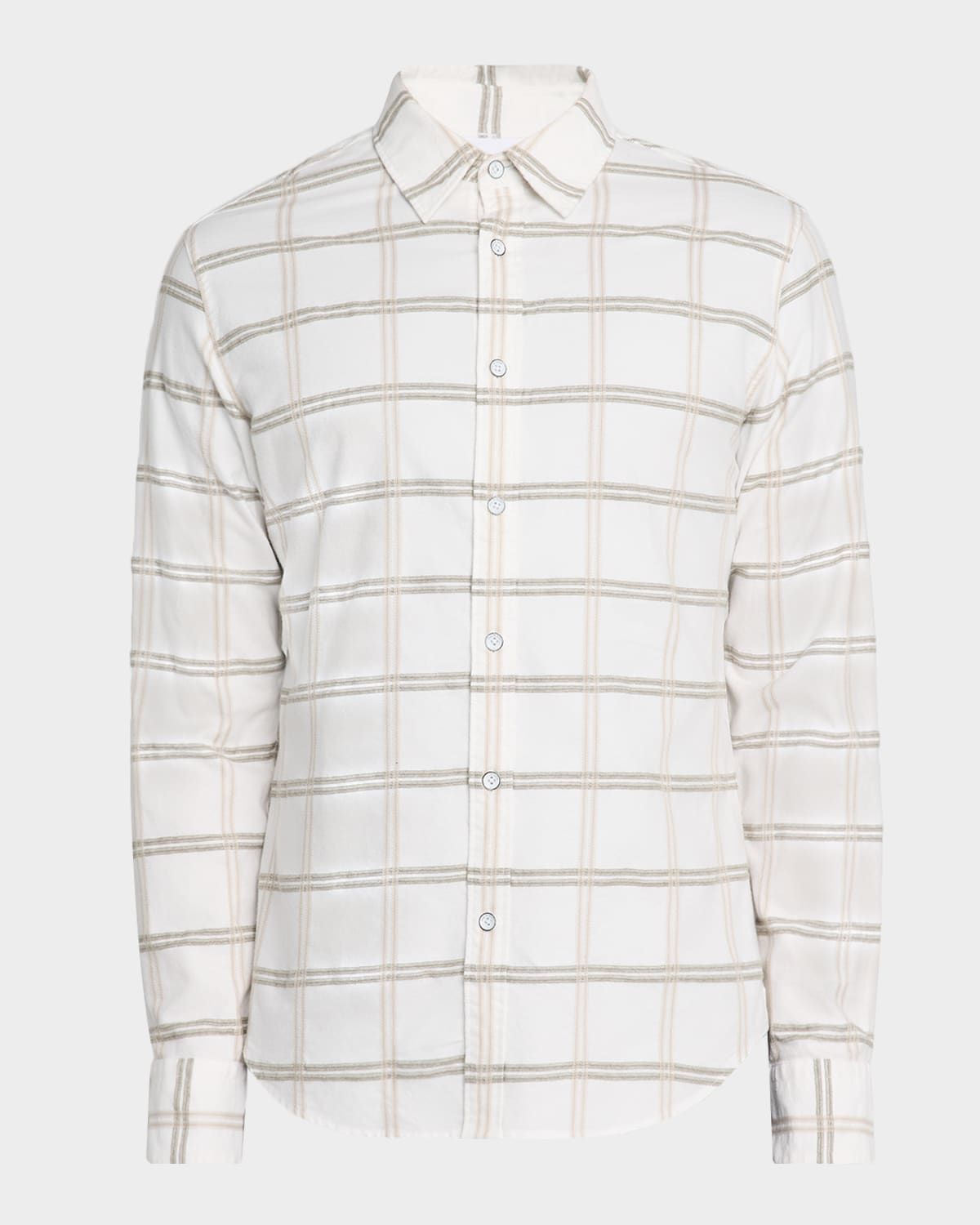 Men & apos;s Tomlin Brushed Oxford Check Button-Down Shirt