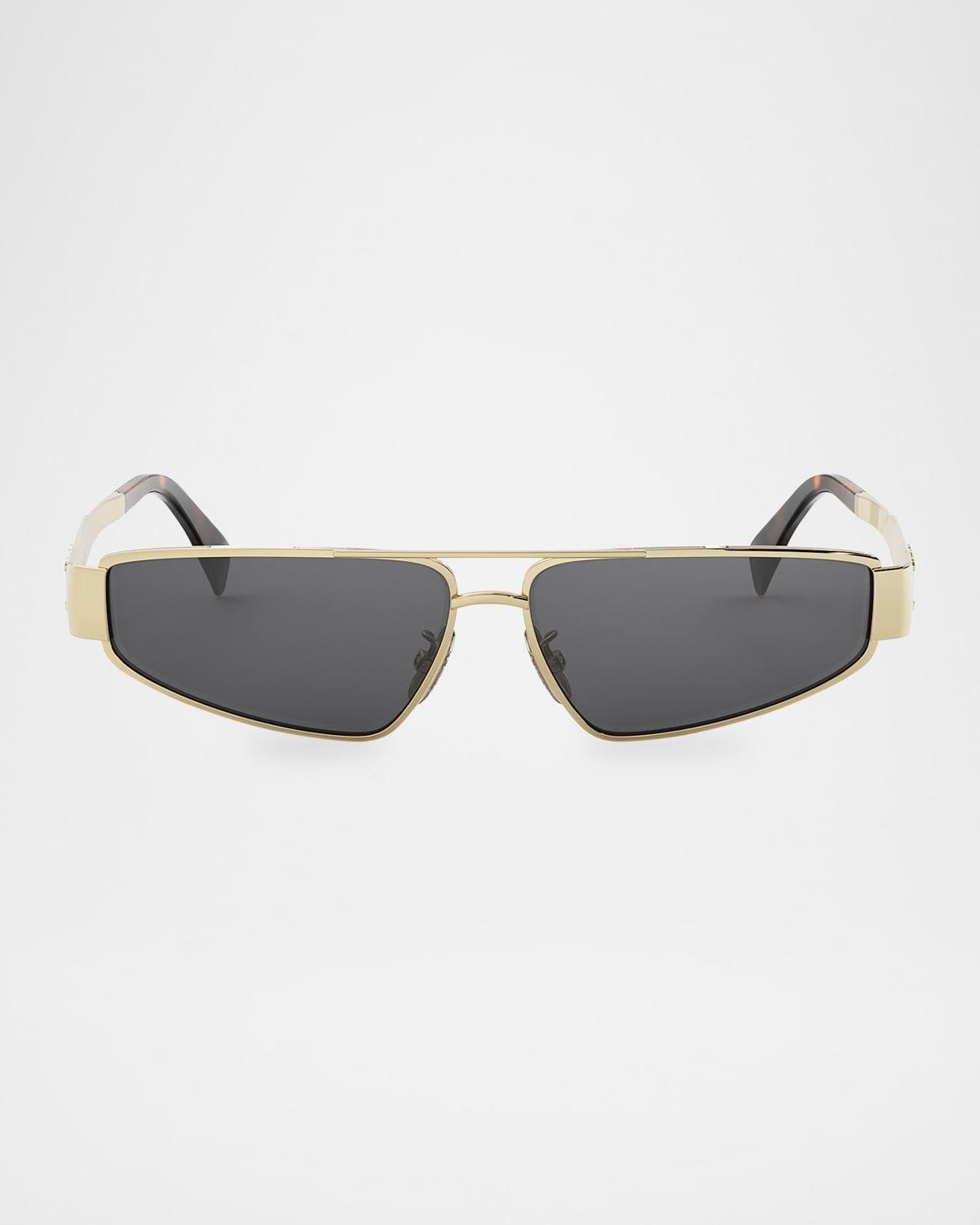 Triomphe Metal Cat Eye Sunglasses