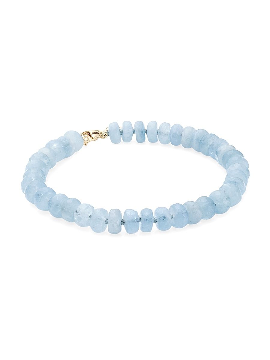 Women's Oracle Aquamarine Crystal Bracelet - Aquamarine