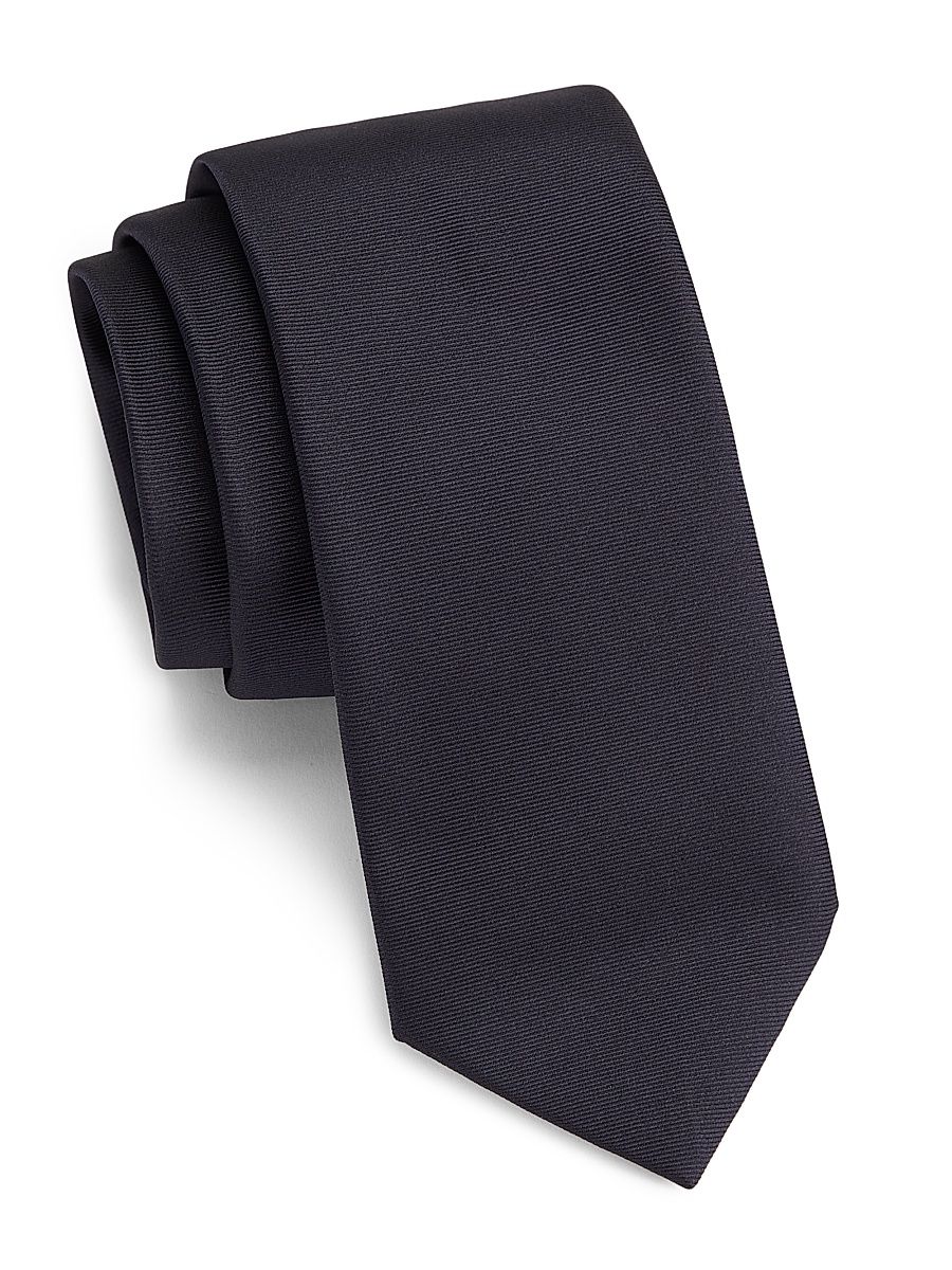 Men's Silk Tie - Navy