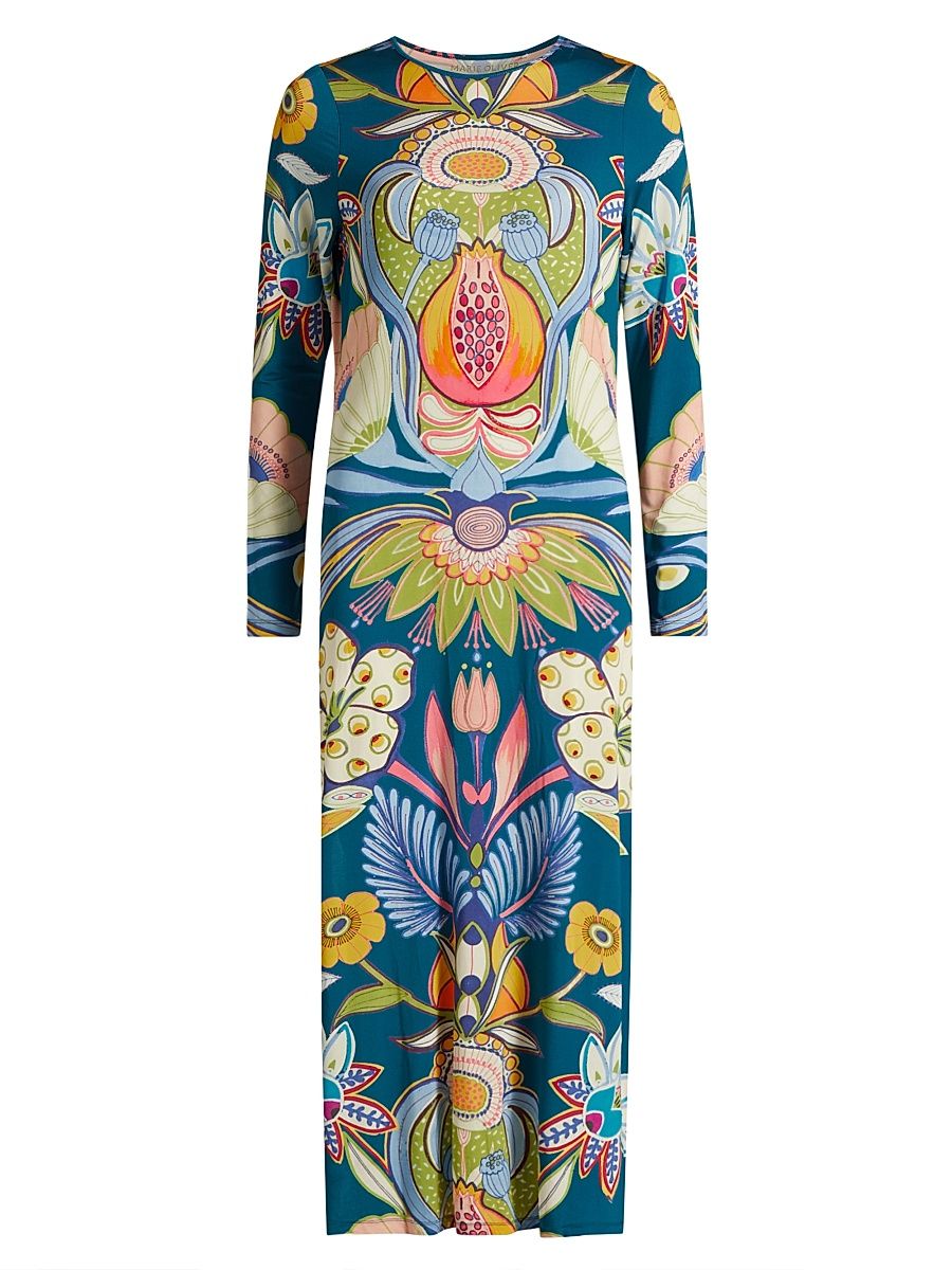 Women's Vaughn Botanical T-Shirt Dress - Perennial - Size Medium