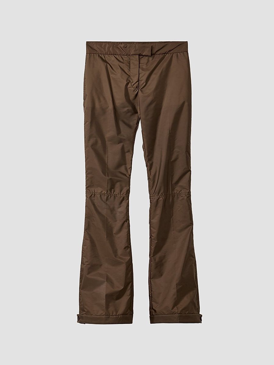 Women's Technical Fabric Pants - Brown - Size 4