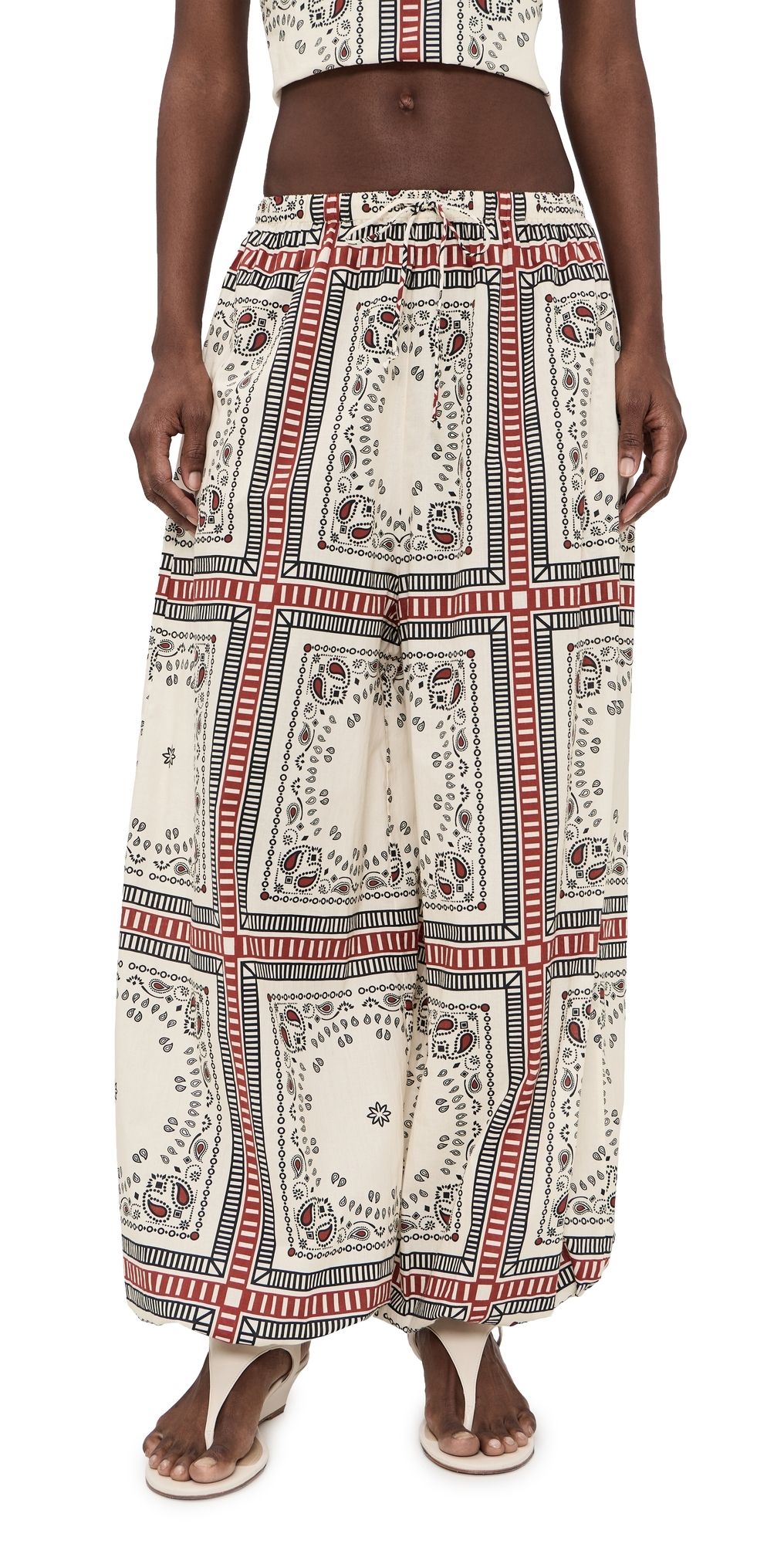 Playa Lucila Bandana Balloon Pants Bandana S