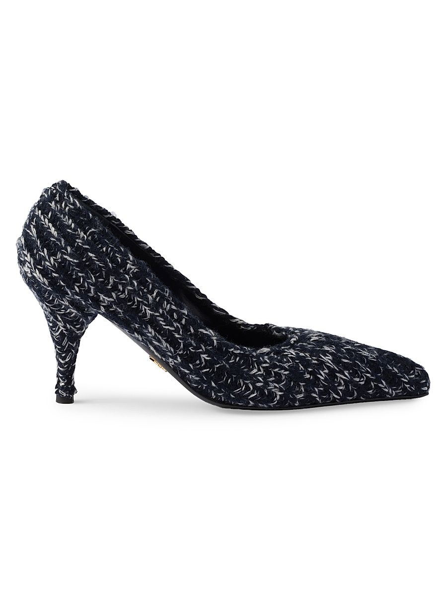 Women's Knit Pumps - Blue - Size 11.5