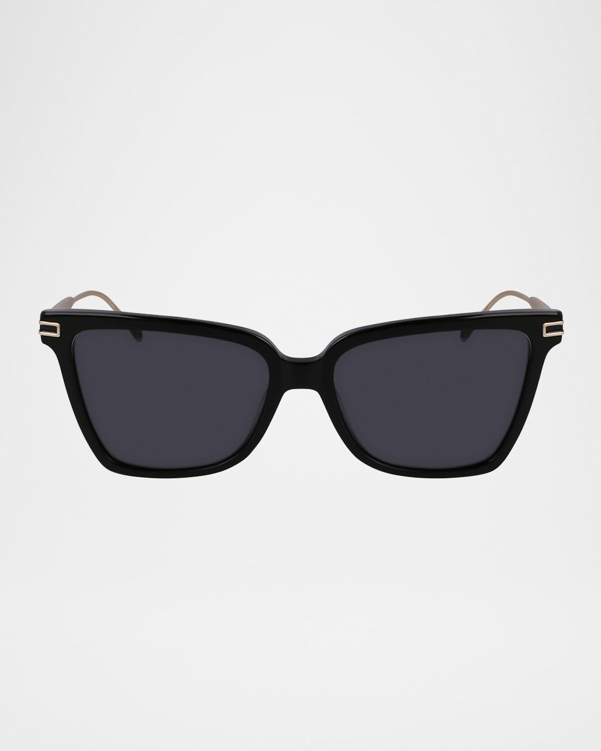 Gancino Acetate & Metal Cat-Eye Sunglasses