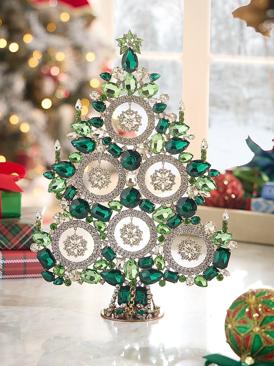 Crystal Snowflakes Christmas Tree Decoration