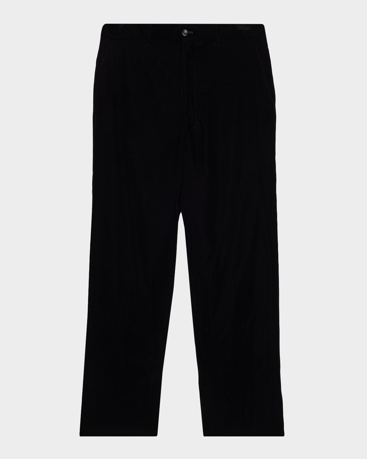 Men & apos;s Tapered Velvet Trousers