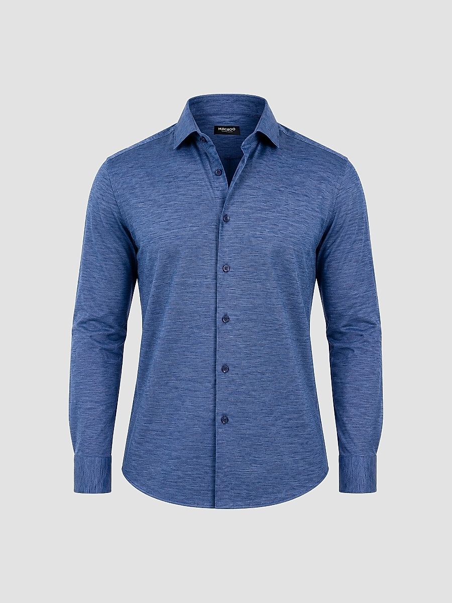 Men's Einstein Stretch Shirt - Blue - Size Small