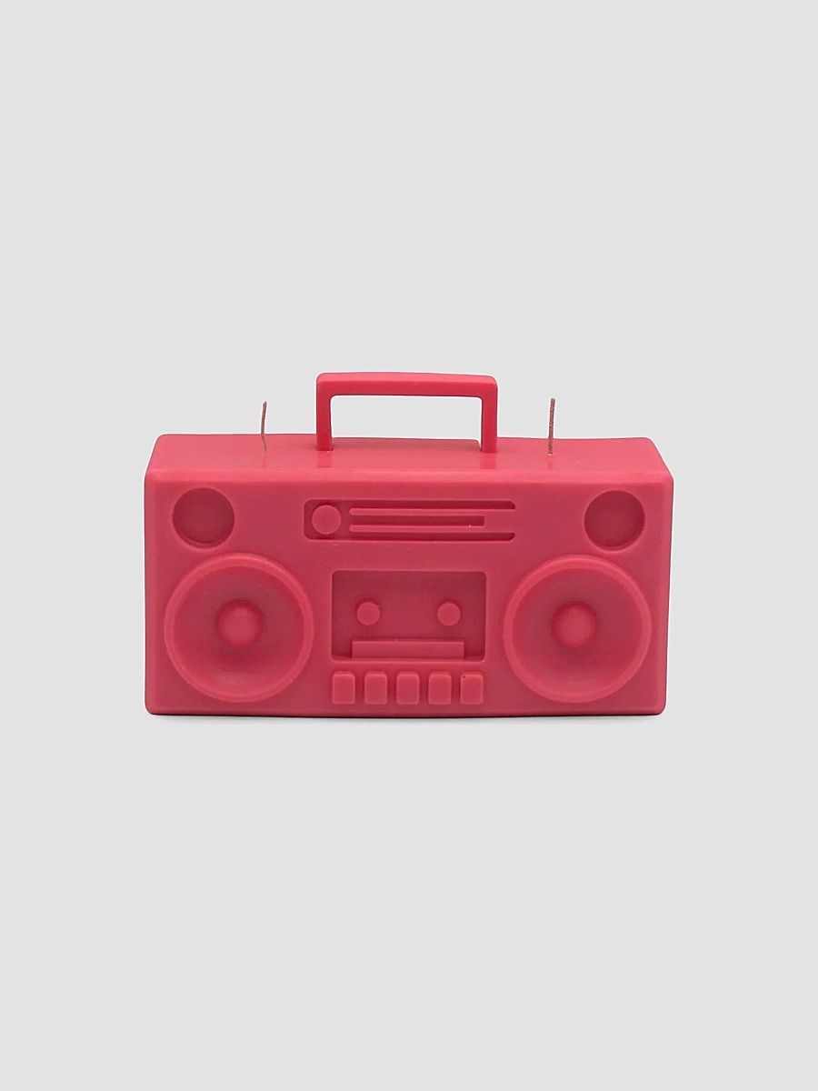 Boom Box Candle - Magenta