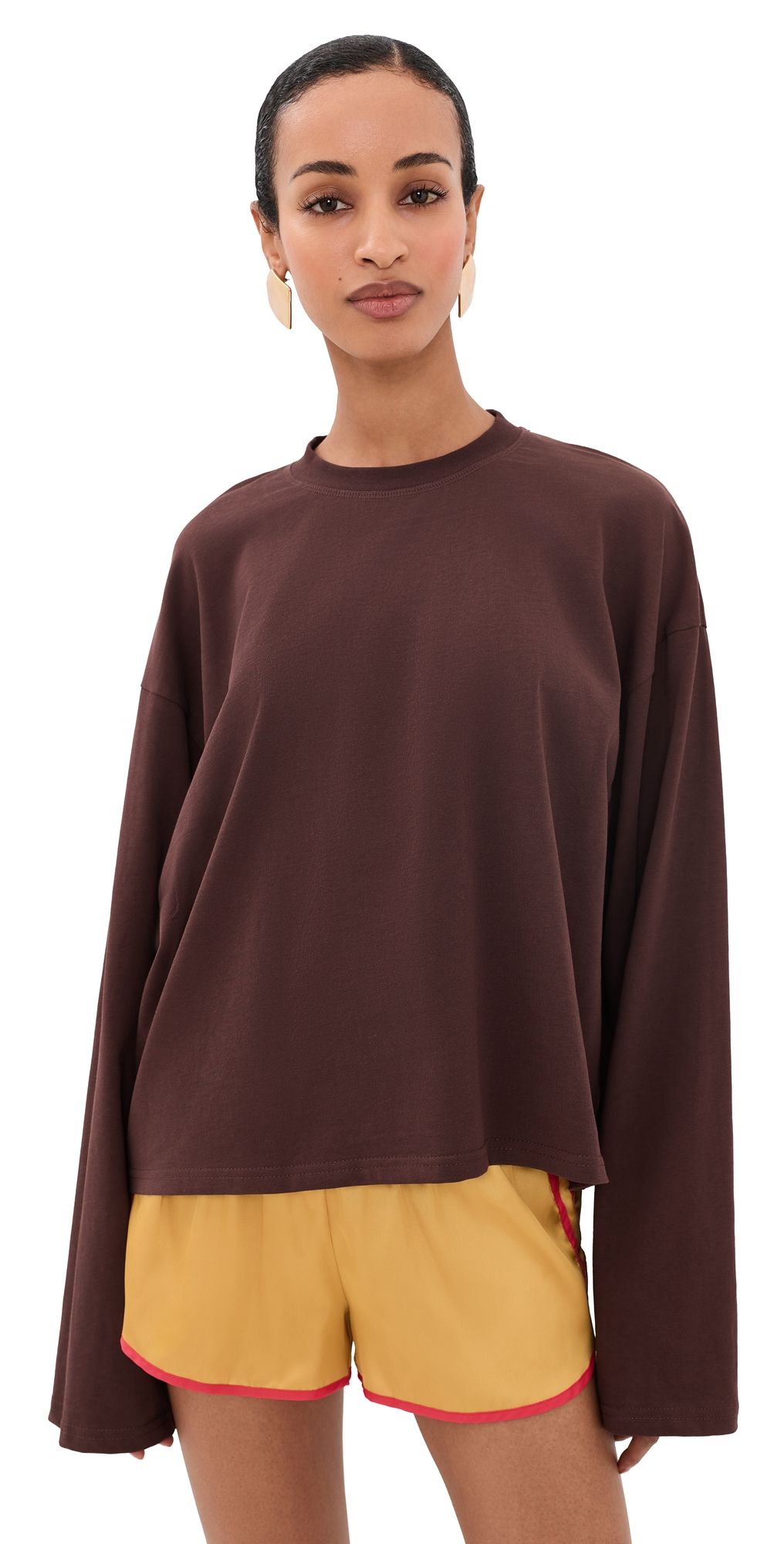Lioness Bloom Long Sleeve Tee Cinnamon XXS