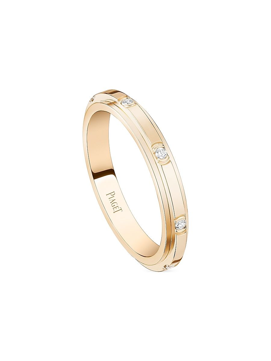 Women's Possession 18K Rose Gold & 0.06 TCW Diamond Wedding Band - Rose Gold - Size 6.25