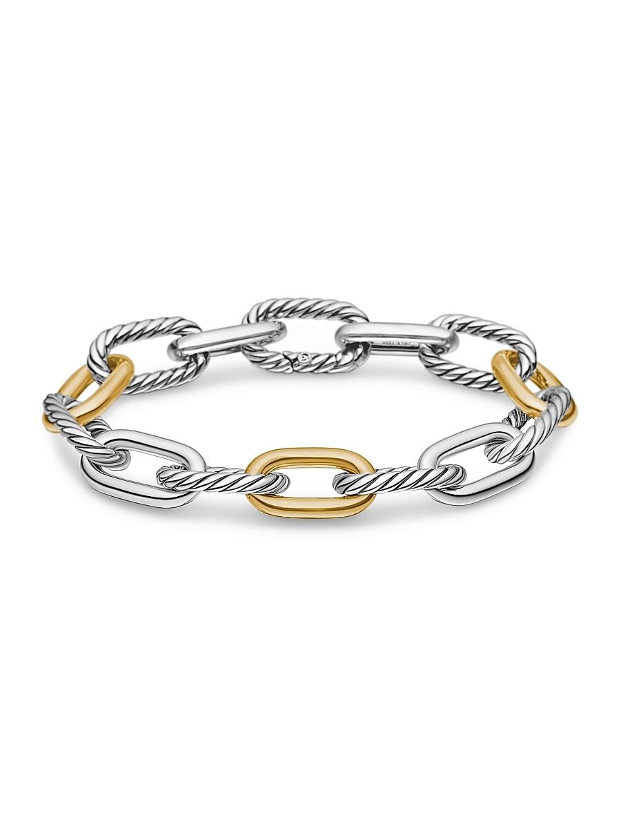 Women's DY Madison Chain Bracelet in Sterling Silver - Silver - Size Medium