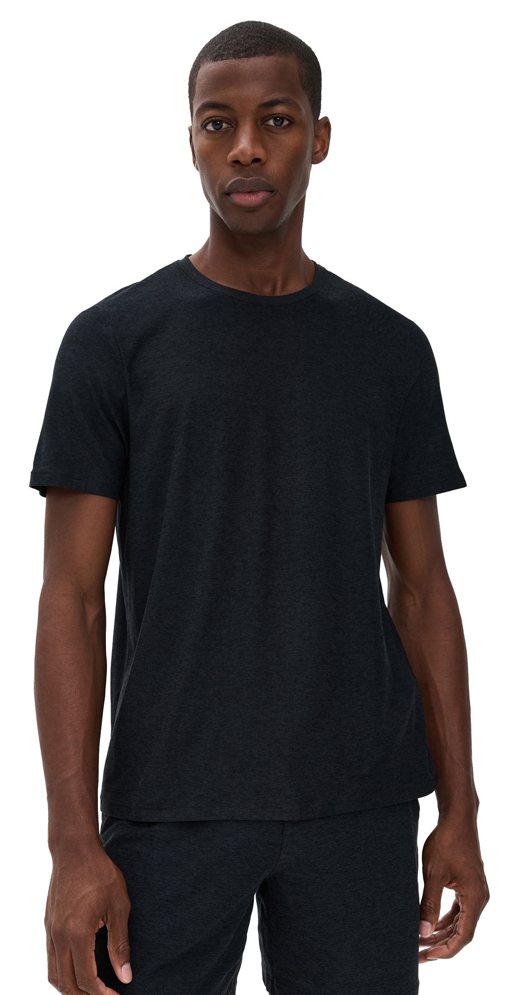 Beyond Yoga Featherweight Always Beyond Crew Tee 2.0 Darkest Night S