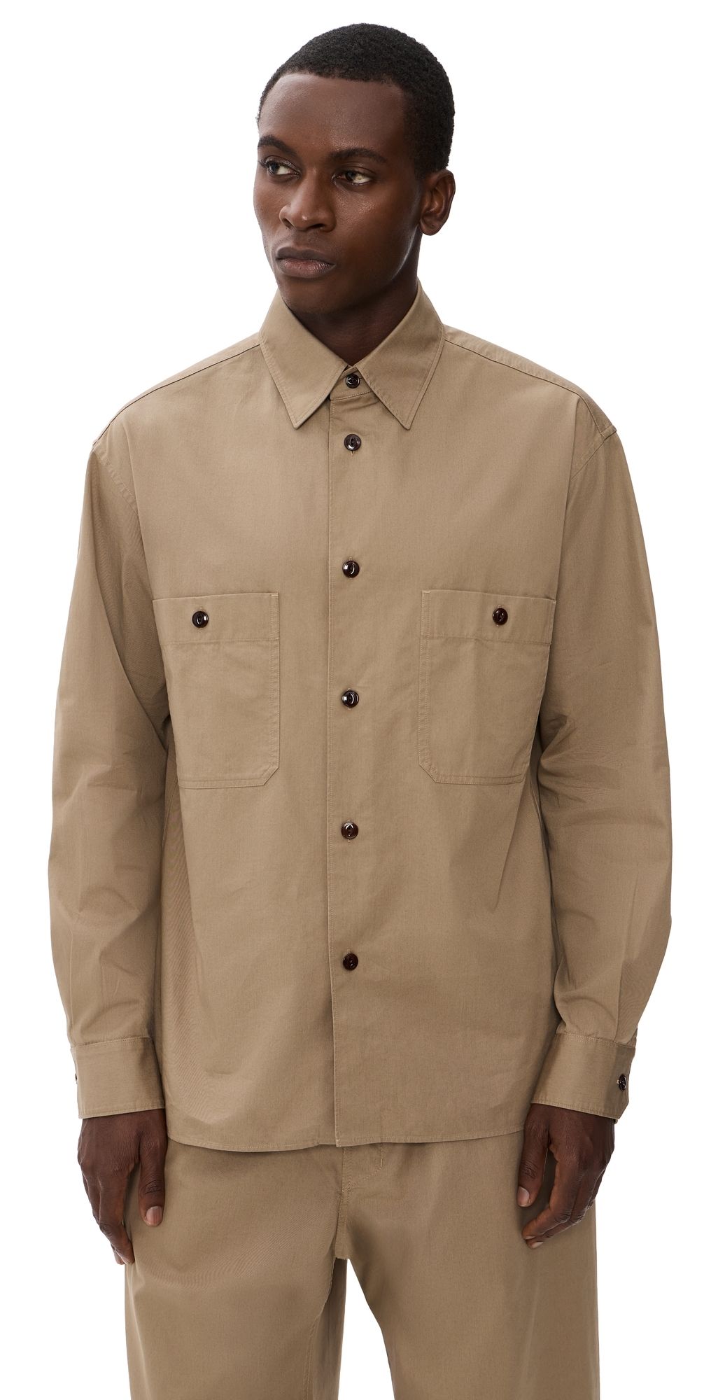 Lemaire Two Pockets Shirt Soba 46