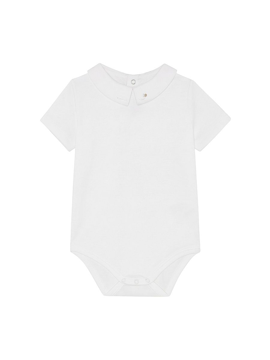 Baby Boy's Balloon Embroidered Bodysuit - Ivory - Size 24 Months