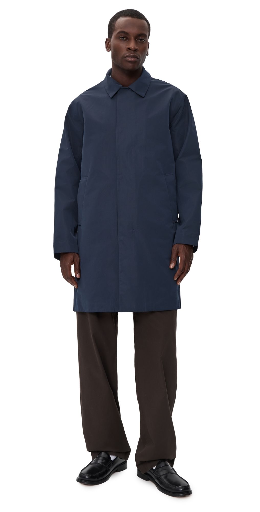 NN07 Steve Technical Coat Deep Navy XXL