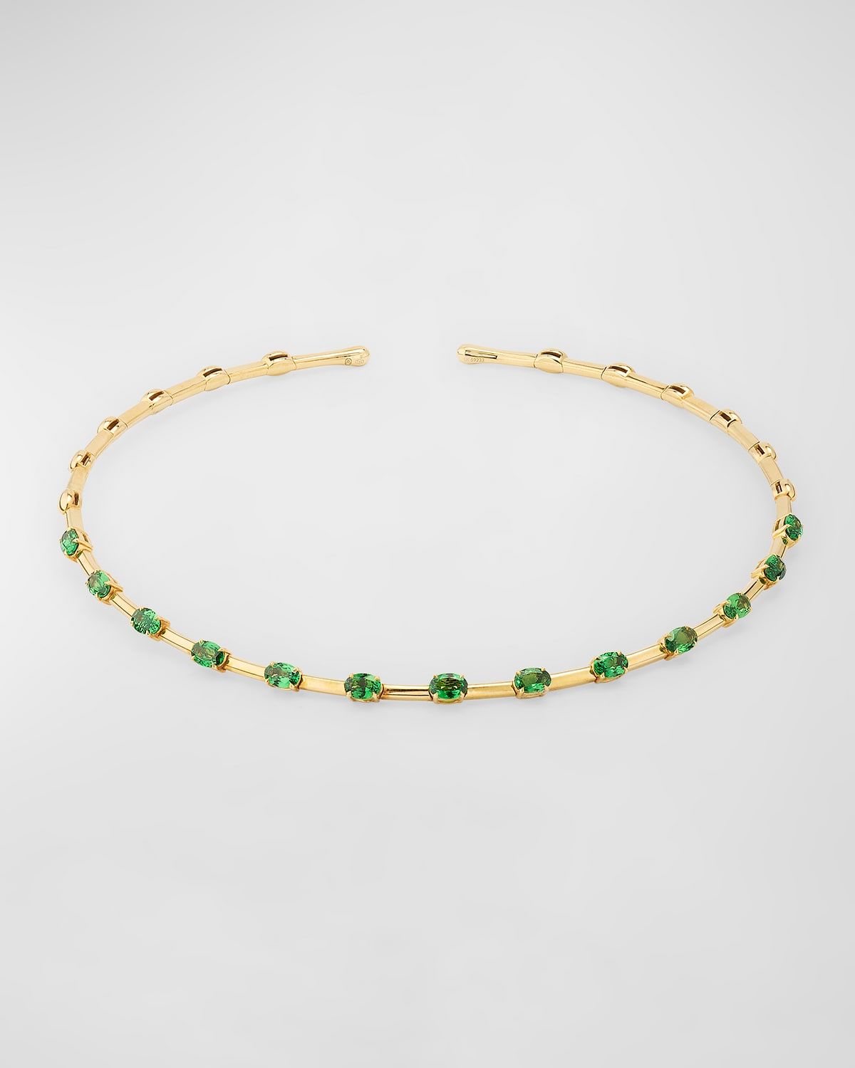 Dolce 18K Yellow Gold Tsavorite Necklace