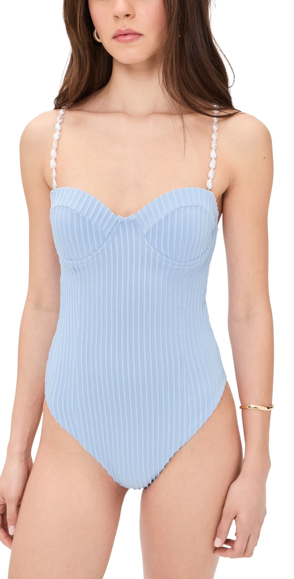 Palmacea Mare One-Piece Swimsuit Shell Sky XS